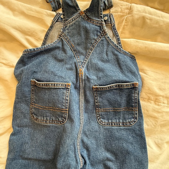 Carhartt Blue Denim Bib Overalls - Picture 3 of 5
